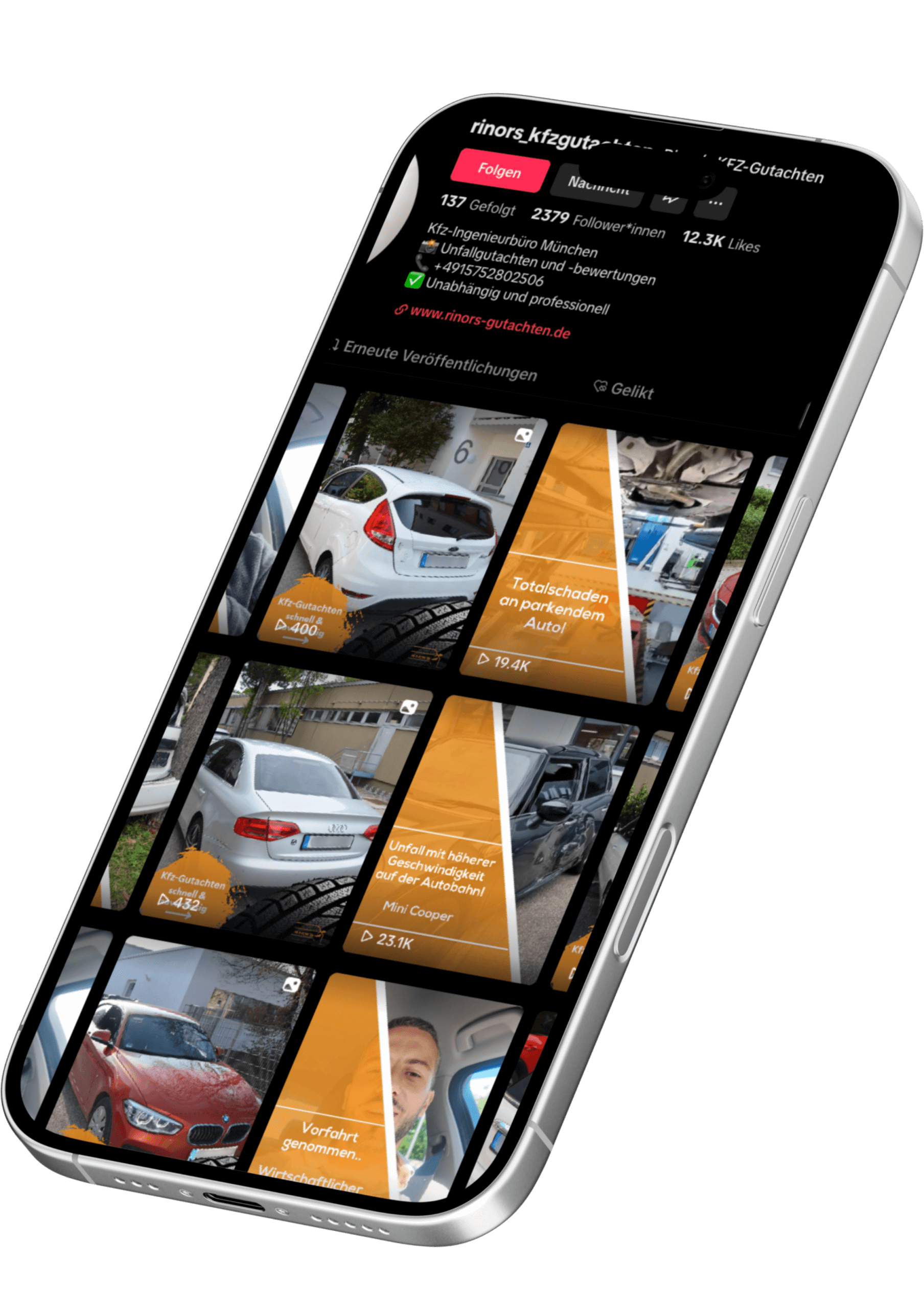 Kfz Gutachter in München und Umgebung - Rinors Kfz Gutachten